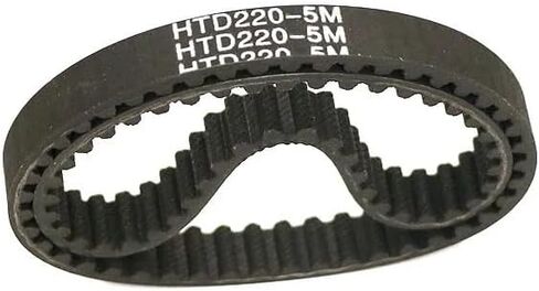 Qinlu-3D Printer Belt HTD 5M Timing Belt L=180/220/280/375/405/415/645 Width 9/10/15/20mm Teeth 36 44 56 75 81 83 129 HTD5M Synchronous Belt, 3D Printer Accessories(5M-645mm 129T,10mm) in Saudi Arabia