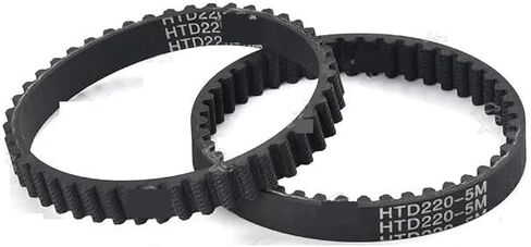 Qinlu-3D Printer Belt HTD 5M Timing Belt L=180/220/280/375/405/415/645 Width 9/10/15/20mm Teeth 36 44 56 75 81 83 129 HTD5M Synchronous Belt, 3D Printer Accessories(5M-645mm 129T,10mm) in Saudi Arabia