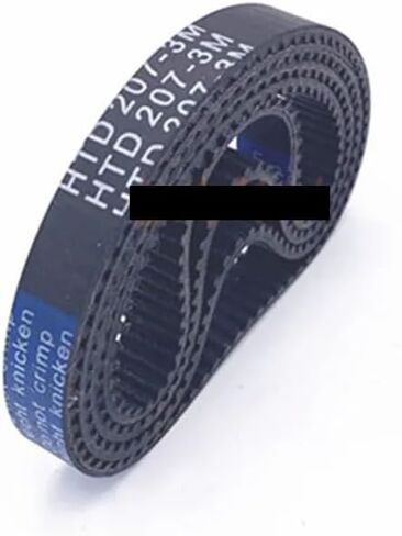 Qinlu-3D Printer Belt HTD3MM Timing Belt 6mm Width Closed-Loop Synchronous Rubber HTD3MM Belts 372 375 378 381 384 387 390 393 396 399 402mm Length, 3D Printer Accessories(456mm,1PC_6MM) in Saudi Arabia