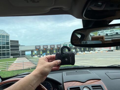EZPass Holder - Plain Black Model in Saudi Arabia