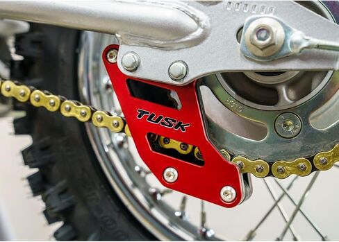 Tusk Chain Guide Red for Honda CRF110F 2013-2024 in Saudi Arabia