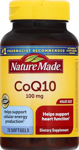 CoQ10 100 ملغ softgels ، 72 حجم قيمة العدد لصحة القلب in Saudi Arabia