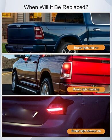 مفتاح ضوء الفرامل ملائم لـ Dodge Viper 8.4L Dodge RAM 1500 2500 3500 RAM 1500 2500 3500 4500 5500 3.7L 4.7L 5.7L 6.7L Replace 56038914AA 56038920 in Saudi Arabia