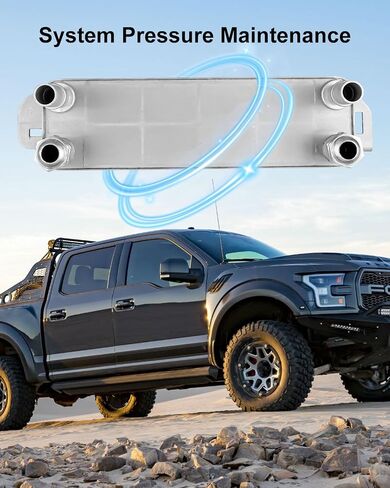 تبريد مبرد زيت التبريد Ford F-250 F-350 Super Duty 6.2L 6.7L 2017-2022 ، مبرد زيت الإرسال استبدال HC3Z-7A095-B HC3Z7A095B in Saudi Arabia