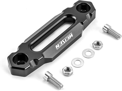 WEISEN ATV 4 7/8 "Winch Fairlead Fairlead Fit 2000-3500 رطل ، حبل صناعي Hawse Fairlead 124mm لـ ATV Winches in Saudi Arabia