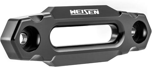 WEISEN ATV 4 7/8 "Winch Fairlead Fairlead Fit 2000-3500 رطل ، حبل صناعي Hawse Fairlead 124mm لـ ATV Winches in Saudi Arabia