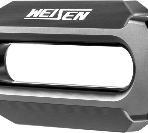 WEISEN ATV 4 7/8 "Winch Fairlead Fairlead Fit 2000-3500 رطل ، حبل صناعي Hawse Fairlead 124mm لـ ATV Winches in Saudi Arabia