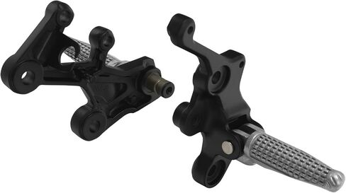 TCMT Driver Footpegs Pegs Bracket Fit For Kawasaki Ninja 400 2018-2024 Z400 2019-2043 Ninja 500 Z500 2024 in Saudi Arabia