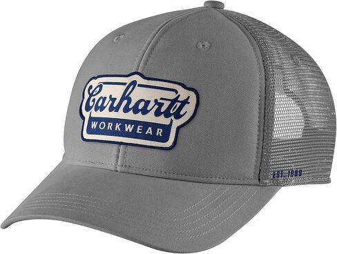 Carhartt Men's 106738 Rugged Flex™ Twill Mesh-Back Script Patch Cap in Saudi Arabia