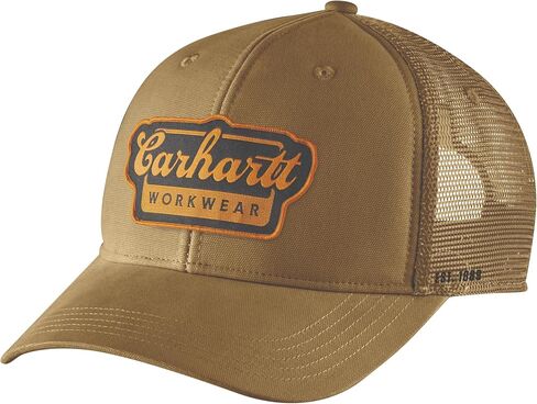 Carhartt Men 106738 Ruggged Flex ™ Twill Mesh-Back Back Cap in Kuwait