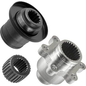 Caltric Rear Middle Drive Shaft Boss Coupling Compatible with Yamaha Rhino 660 YXR660FA 2004 2005 2006 2007 in Saudi Arabia