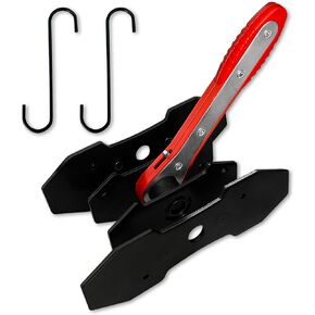 Brake Caliper Compression Tool,Caliper Piston Compressor Tool with Extra 2PCS Large Plates 1.57"-2.95" for Disc Brake Pad Spreader,Automotive Tools with 2 Caliper Hangers,Car Brake Repair in Saudi Arabia