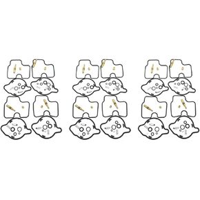 12 Piece Set Compatible CBR9002R S33BJ 1996-1999 CBR 900 Motorcycle Carburetor Repair Kit Floating Needle Gasket Parts Universal in Kuwait