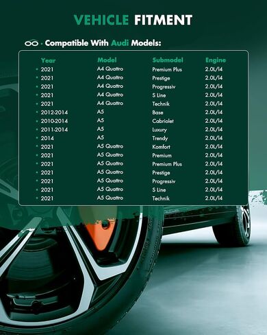 Scitoo الأمامية اليسرى اليسار يمين محور مجموعة محور محور Audi A4 Allroad 2.0L ، A5 Quattro 2.0L S5 S5 3.0L 4.2L SPORTBACK 3.0L 8K0407271Q ، 8K0407451DX ، NCV23011،66-7418،6667418 in Kuwait