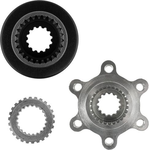 Caltric الخلفية الخلفية Middle Drive Boss اقتران متوافق مع Yamaha Rhino 660 YXR660FA 2004 2005 2006 2007 in Saudi Arabia