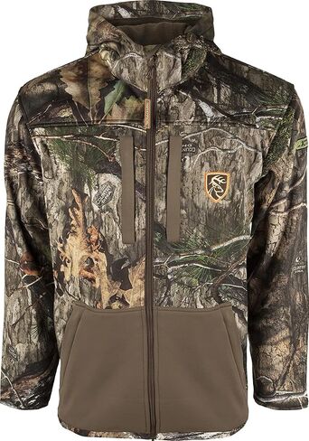 DRAKE Men's Non-Typical Endurance Warm Soft Fleece-Lined Silent Stretchy Mid-Weight Full-Zip Jacket in Saudi Arabia