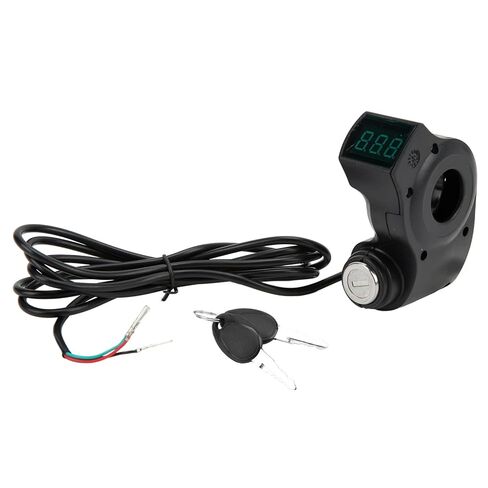 قفل التحكم في مقابض ABS البلاستيك ، 3pin plug button start lectral scooter switch lock ، start start lock مع مفتاحين لـ kugoo m4 10inch electric scooters in Saudi Arabia