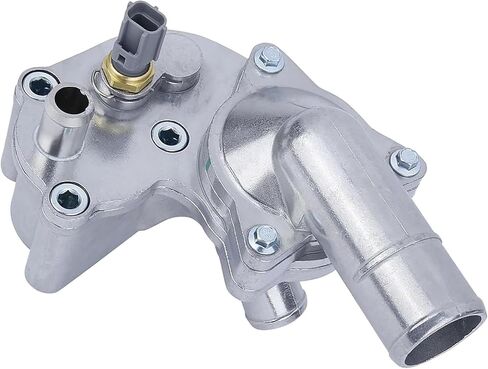 Thermostat With Aluminum Housing & Installation Kit For 2005 2006 2007 2008 2009 2010 Ford Mustang 5R3Z-8592-BA 2L2Z-8592-BA 4.0L V6 GAS SOHC in Saudi Arabia