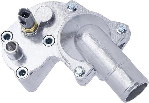 Thermostat With Aluminum Housing & Installation Kit For 2005 2006 2007 2008 2009 2010 Ford Mustang 5R3Z-8592-BA 2L2Z-8592-BA 4.0L V6 GAS SOHC in Saudi Arabia