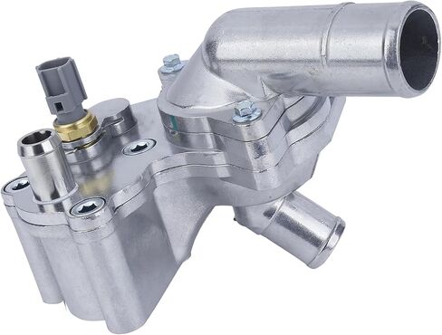 Thermostat With Aluminum Housing & Installation Kit For 2005 2006 2007 2008 2009 2010 Ford Mustang 5R3Z-8592-BA 2L2Z-8592-BA 4.0L V6 GAS SOHC in Saudi Arabia