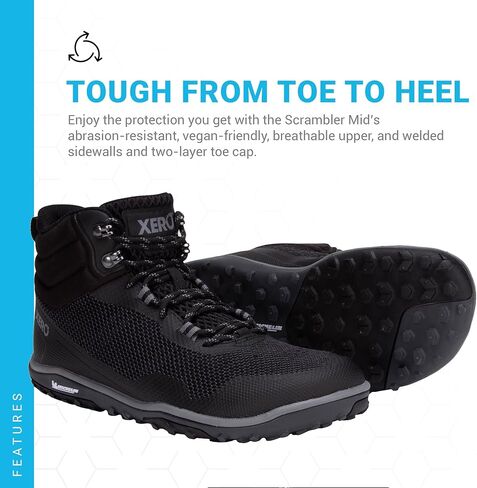 Xero Shoes Scrambler Mid II Morel Men's Size 12.5 in Saudi Arabia