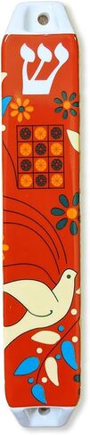 Ceramic Mezuzah (Red) in Saudi Arabia