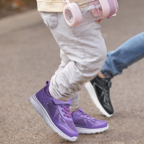 Raoendis Girls Boys Treasable Running أحذية خفيفة الوزن أطفال تنس أحذية رياضية رياضية لطفل صغير/صغير/كبير in Kuwait