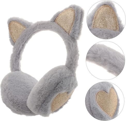 BESPORTBLE Cat Ears Earmuffs Earmuff for Ear Covers for Cold Weather Winter Ear Muffs for Men Ear Warming Warmer in Saudi Arabia