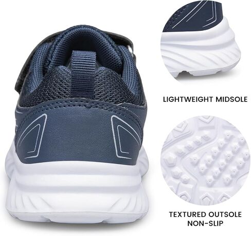 Raoendis Girls Boys Breathable Running Shoes Lightweight Kids Tennis Athletic Sport Sneakers for Toddler/Little/Big Kid in Kuwait