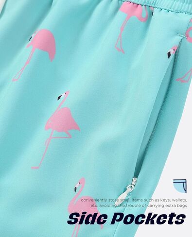 Boys Swim Trunks with Compression Liner 3T-16 Swimming Shorts Quick Dry Bathing Suit with Zipper Pockets in Saudi Arabia
