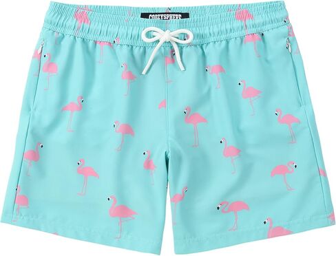 Boys Swim Trunks with Compression Liner 3T-16 Swimming Shorts Quick Dry Bathing Suit with Zipper Pockets in Saudi Arabia