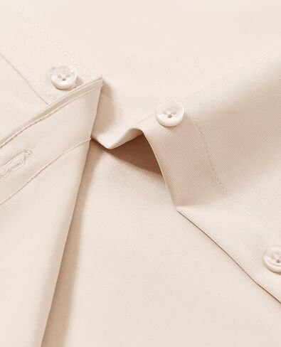 siliteelon Button Down Shirts for Women Long Sleeve Dress Shirts Wrinkle Free Collared Work Office Solid Blouses Tops in Saudi Arabia
