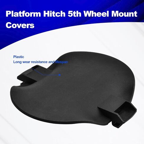 Platform Hitch 5th Wheel Mount Covers Compatible with 2020-2024 GMC Sierra 3500HD Chevy Silverado 3500HD Part Numbers MTG84756187 MTG84756188 Black in Saudi Arabia