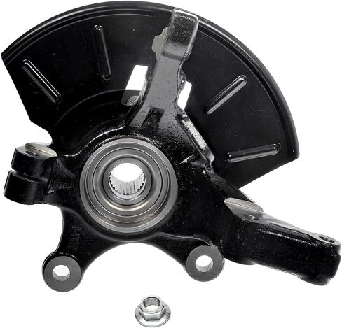 Detroit Axle - 2 مفاصل التوجيه الأمامية وحمل العجلات لعام 2005-2011 Ford Escape Mazda Tribute Mercury Mariner 2006 2007 2008 2008 2010 Detering Knuckles & Wheel Bearing Hubs Present in Saudi Arabia