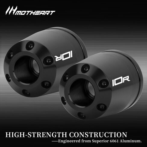 Motorcycle Bar End Sliders For Ninja ZX-10R 2004-2024 Ninja ZX-10RR 2017-2024 Handlebar End Crash Protectors CNC Aluminum Handlebar Weights ninja zx-10r Accessories (Black) in Kuwait