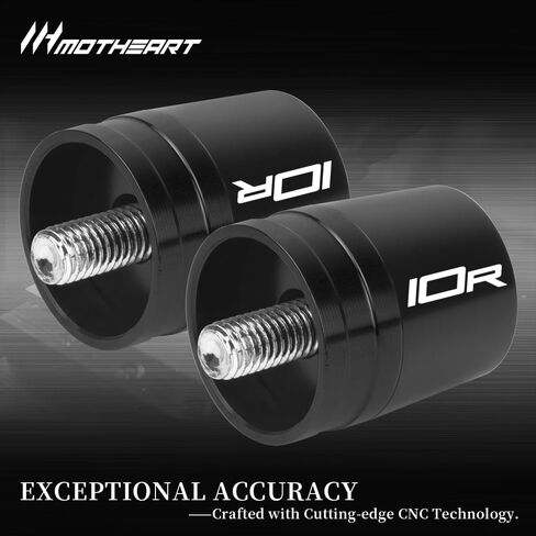 Motorcycle Bar End Sliders For Ninja ZX-10R 2004-2024 Ninja ZX-10RR 2017-2024 Handlebar End Crash Protectors CNC Aluminum Handlebar Weights ninja zx-10r Accessories (Black) in Kuwait