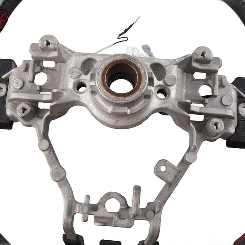 D Type Racing Steering Wheel with LED Indicator for WRX STI 2015-2021 - Carbon Fiber Steering Wheel Covers in Saudi Arabia