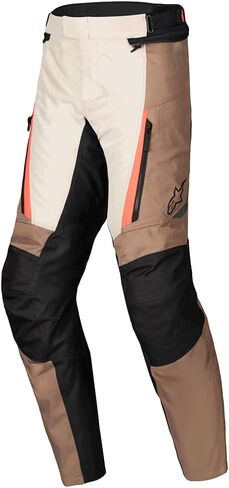 Alpinestars ST-1 Waterproof Pants (Large, Khaki Sand/Black/Red Fluo) in Saudi Arabia