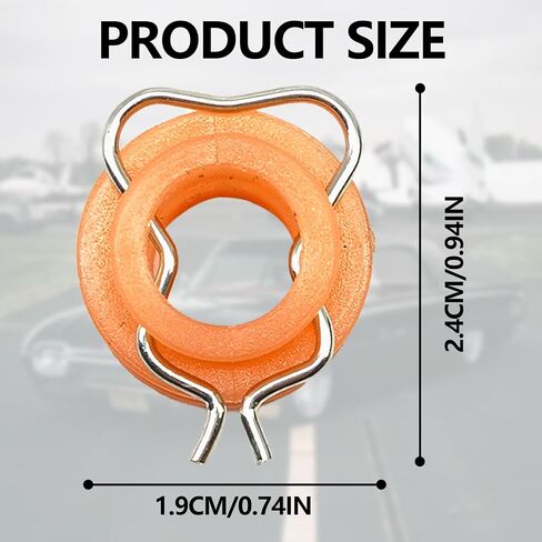 10PCS Window Regulator Roller, Compatible with Ford Edsel Galaxie Falcon Fairlane Ranchero Mustang Bronco Thunderbird Econoline Mercury comet, Replaces# C0AB-6423240-B in Saudi Arabia