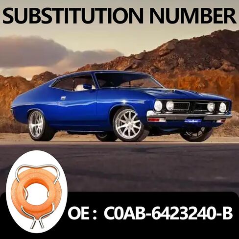 10PCS Window Regulator Roller, Compatible with Ford Edsel Galaxie Falcon Fairlane Ranchero Mustang Bronco Thunderbird Econoline Mercury comet, Replaces# C0AB-6423240-B in Saudi Arabia
