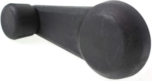 Garage-Pro Front Window Crank Compatible with Chevrolet Colorado 2004-2011 Textured Black Plastic Passenger Side=Driver Side (=Rear) in Kuwait