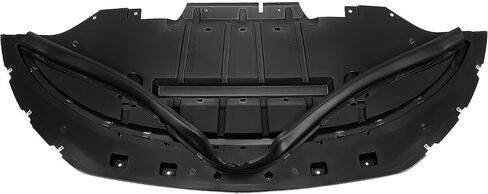 KUAFU Engine Splash Shield Compatible with 2015-2017 Ford Mustang EcoBoost Premium GT V6 Engine/Radiator Cover Replacement for FR3Z17626B FO1228144 PP Black in Saudi Arabia