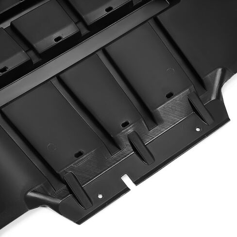 KUAFU Engine Splash Shield Compatible with 2015-2017 Ford Mustang EcoBoost Premium GT V6 Engine/Radiator Cover Replacement for FR3Z17626B FO1228144 PP Black in Saudi Arabia