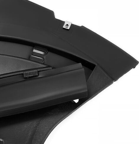 KUAFU Engine Splash Shield Compatible with 2015-2017 Ford Mustang EcoBoost Premium GT V6 Engine/Radiator Cover Replacement for FR3Z17626B FO1228144 PP Black in Saudi Arabia
