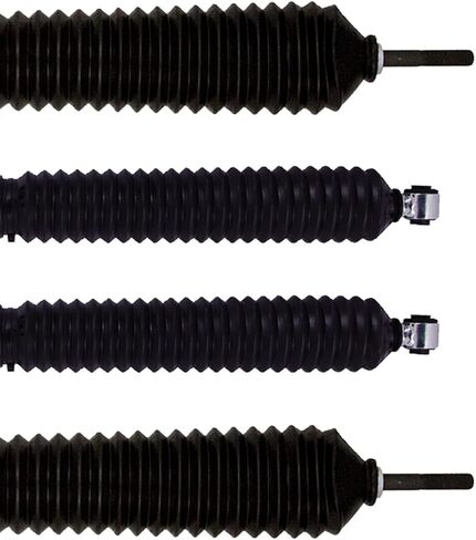 Pair of 5100 Front Monotube Shocks fits 2017 2024 F250 F350 Super Duty 4WD with 2-2.5" Front Lift | Improves Ride Quality, Handling & Comfort | Includes TrendsAuto Decal in Saudi Arabia
