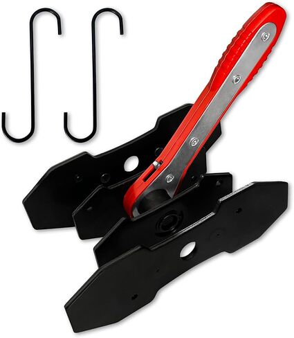 أداة ضغط الفرجار الفرامل ، أداة ضاغط مكبس الفرجار مع 2pcs إضافية لوحات كبيرة 1.57 "-2.95" لرسالة وسادة الفرامل القرص ، وأدوات السيارات مع شماعات الفرجار ، وإصلاح فرامل السيارة in Saudi Arabia