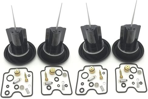 4 Piece Set Compatible 1200 GSF1200 GSF1200S GSF Plunger Diaphragm Parts Motorcycle Carburetor Repair Kit Universal in Kuwait