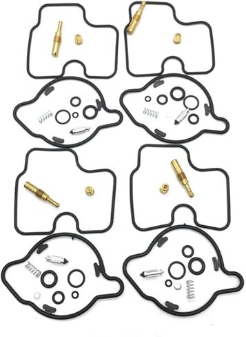 4 Piece Set Compatible CBR9002R S33BJ 1996-1999 CBR 900 Motorcycle Carburetor Repair Kit Floating Needle Gasket Parts Universal in Kuwait