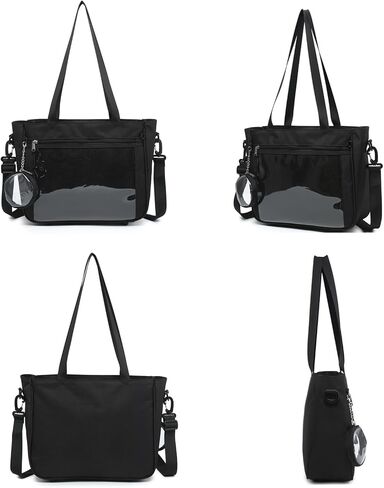 CHERRY SAUCE Tote bag Ita Bag Canvas Crossbody Shoulder Bag Backpack Kawaii Purses and Handbags with Pin Display in Kuwait