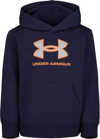 Under Armour Boys' Hoodie, Fleece Pullover, Logo & Printed Designs, Carolina Blue, 4 in Saudi Arabia